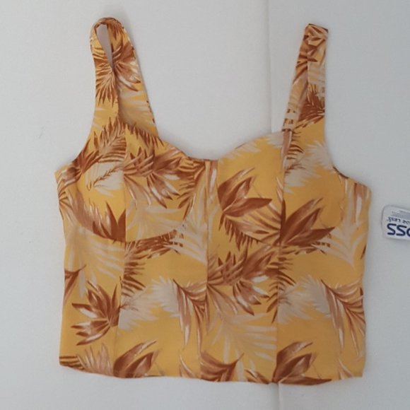 L.I.F.E Tops - New Junior Women's L.I.F.E Top Blouse Size L Yellow
